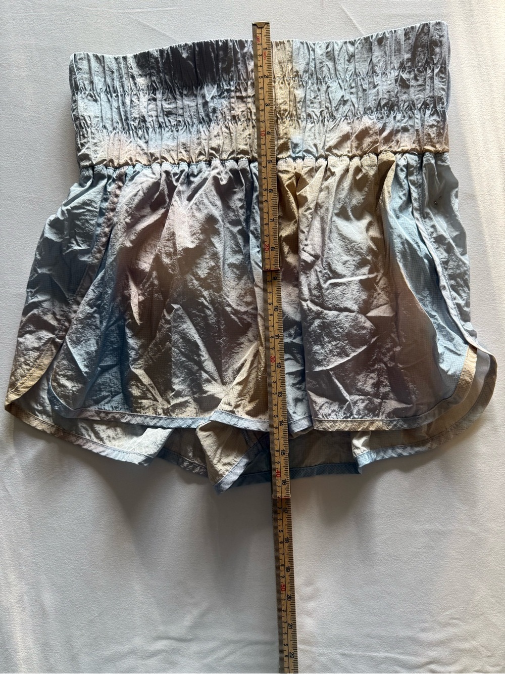 FP Movement by Free People Light Blue Elastic Waist Athletic Shorts
